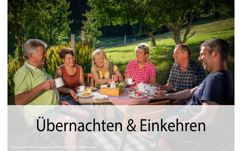 Übernachten und Einkehren Übernachten und Einkehren